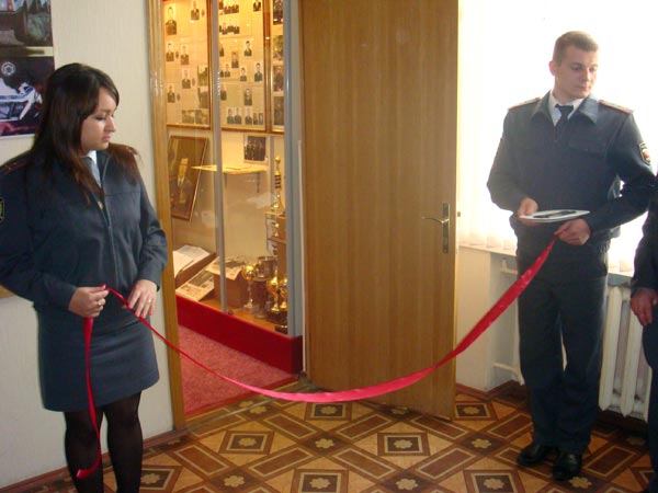Открытие музея в УВД Пушкино