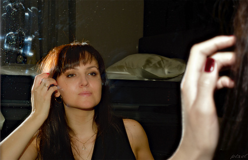 Татьяна с зеркалом