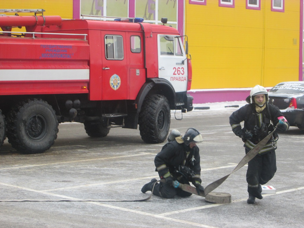 Пожарно-тактические учения в «Пулмарте» :: Новостной портал города Пушкино  и Пушкинского городского округа