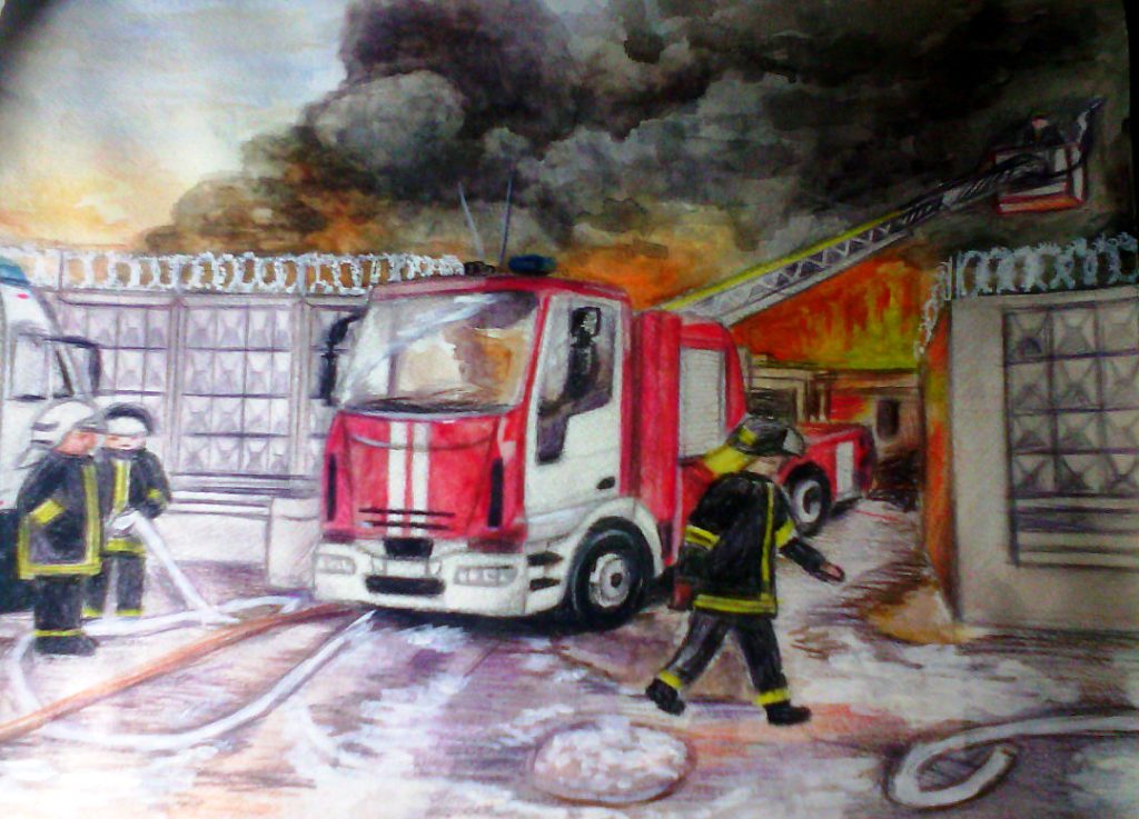 Тема пожарная служба. Пожарный рисунок. Пожарник рисунок. Рисунок на тему пожар. Рисунок на пожарную тему.