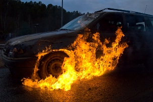Поджог автомобиля