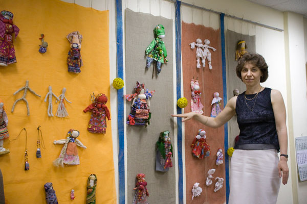 Выставка тряпичных кукол в Пушкино