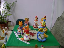 Выставка глиняной игрушки